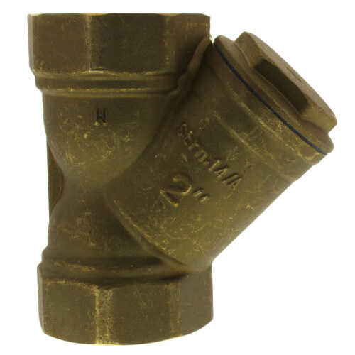 Main product image of 2" Bronze Wye Strainer, Lead Free (Threaded)