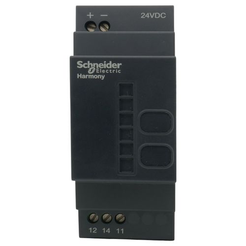 Main product image of Harmony Wireless Push Button & Non-Config. Receiver + 10 Colored Caps, Plastic (24 VDC)