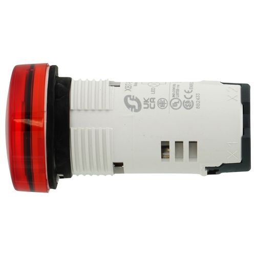 Main product image of Harmony XB7 Monolithic Pilot Light w/ Integral LED - Red (230-240 VAC)