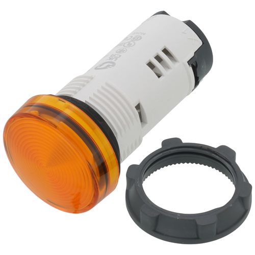 Main product image of Harmony XB7 Monolithic Pilot Light w/ Integral LED - Orange (24 VAC/DC)