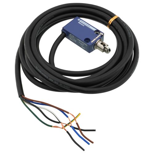 Main product image of Limit Switch MONOBLOC NC NO SA 3M Cable, XCMD2103L3SGATQ