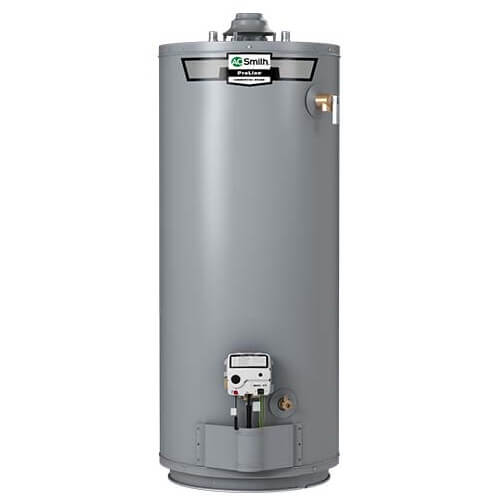 Main product image of 40 Gallon XCRL-40 36,000 BTU ProLine Plus High Efficiency Residential Gas Water Heater, 10 Yr Warranty - Short (LP)