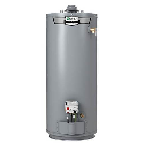 Main product image of 50 Gallon XCRL-50 40,000 BTU ProLine Residential Gas Water Heater, 10 Yr Warranty - Short (LP)