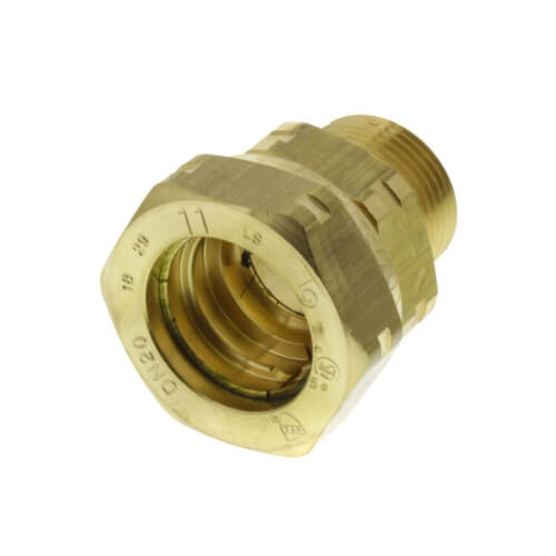 XR3FTG1124 Gastite XR3FTG1124 3/4" Straight Fitting x 3/4" Male NPT