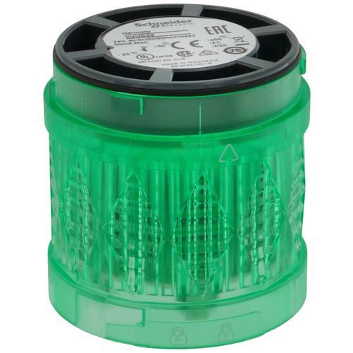 Main product image of Harmony XVU Illuminated LED Modular Tower Light, Steady, IP65 - Green (24 VAC/DC)