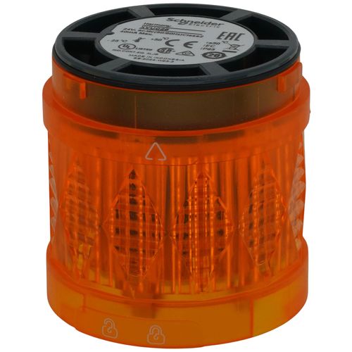 Main product image of Harmony XVU Illuminated LED Modular Tower Light, Steady, IP65 - Orange (24 VAC/DC)