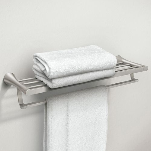 Main product image of Mikah Towel Shelf (Brushed Nickel), Y0794BN