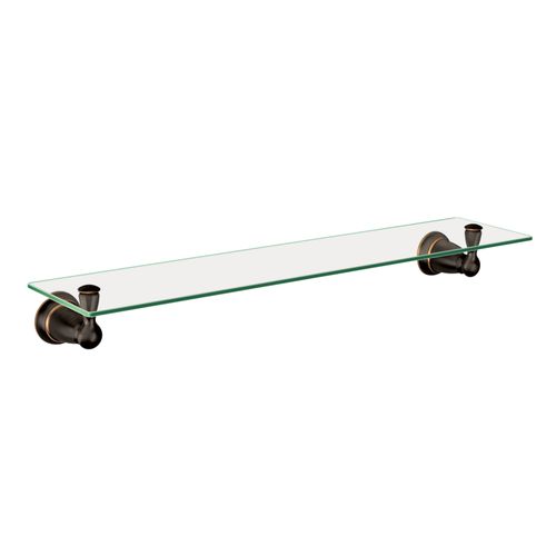 Main product image of Banbury Boardwalk Mediterranean Bronze Glass Shelf, Y2690BRB
