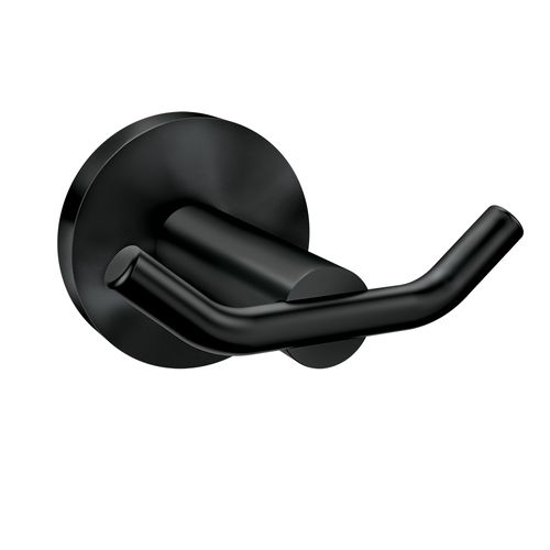 Main product image of Arlys Matte Black Double Robe Hook