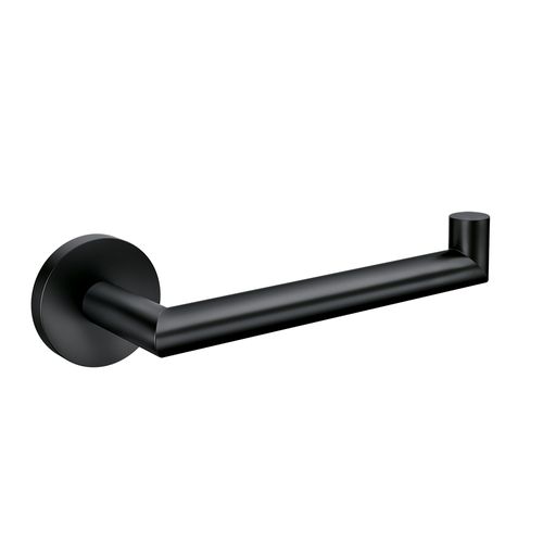 Arlys Matte Black Single-post Paper Holder, Y5709BL