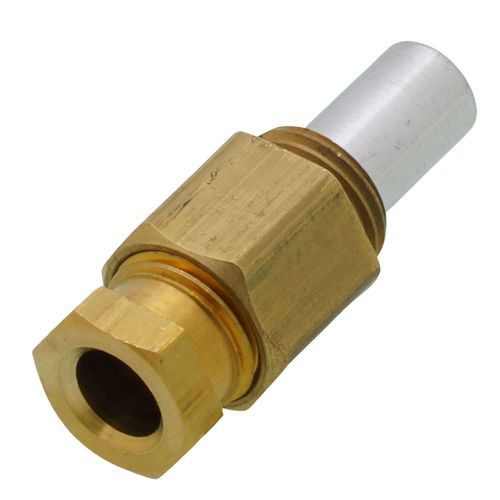 Main product image of 1/4" Compression Coupling Inlet Fitting w/ .010" Orifice (NG/LP)