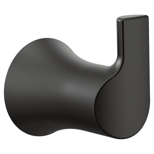 Main product image of Doux Matte Black Single Robe Hook, YB0203BL