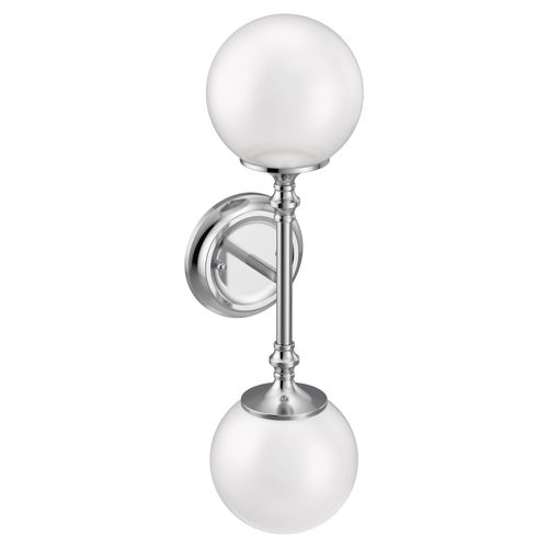 Main product image of Colinet Two Globe Bath Light (Chrome), YB0562CH