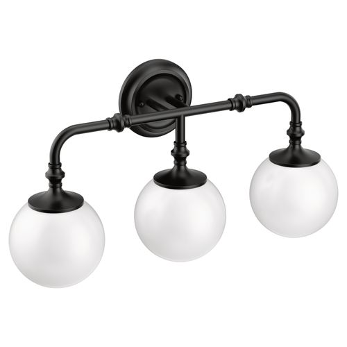 Main product image of Colinet Three Globe Bath Light (Matte black), YB0563BL