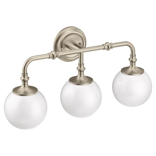 Main product image of Colinet Three Globe Bath Light (Brushed nickel), YB0563BN