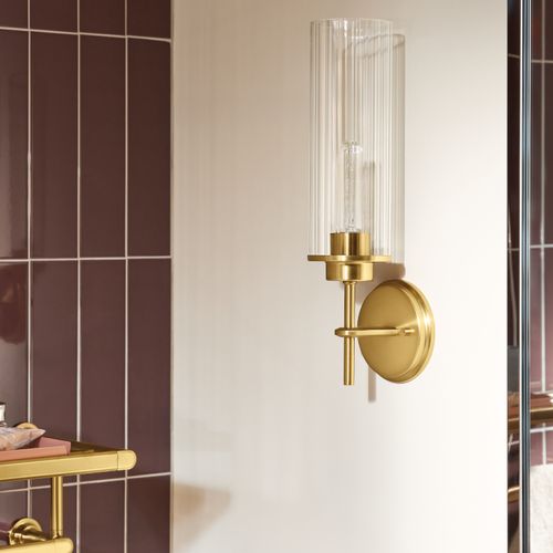 Main product image of Greenfield 1 Globe Bath Light, YB1761BG (Brushed Gold)