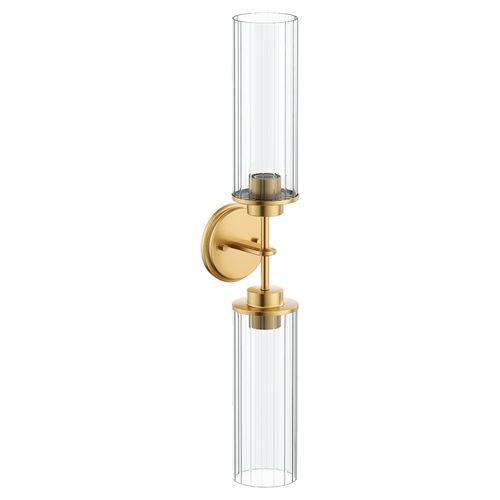 Main product image of Greenfield 2 Globe Bath Light, YB1762BG (Brushed Gold)