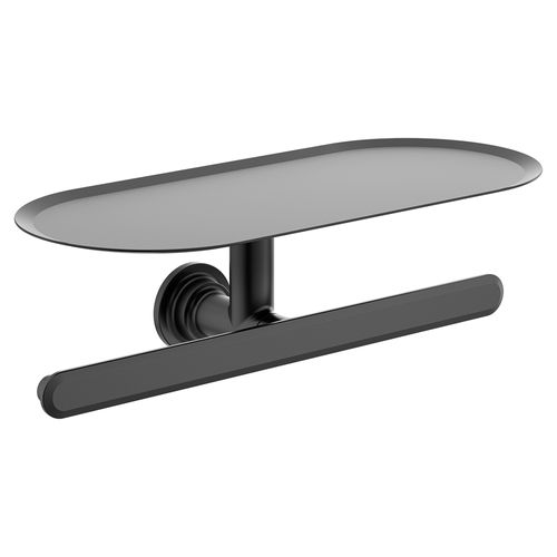Main product image of Greenfield Double Paper Holder, YB1788BL (Matte Black)