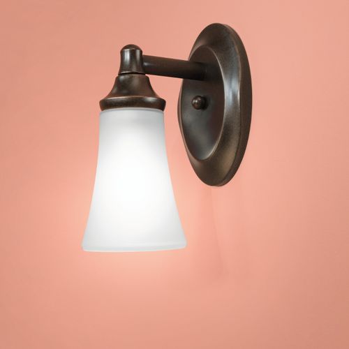 Main product image of Eva 1 Globe Bath Light, YB2861ORB (Oil Rubbed Bronze)