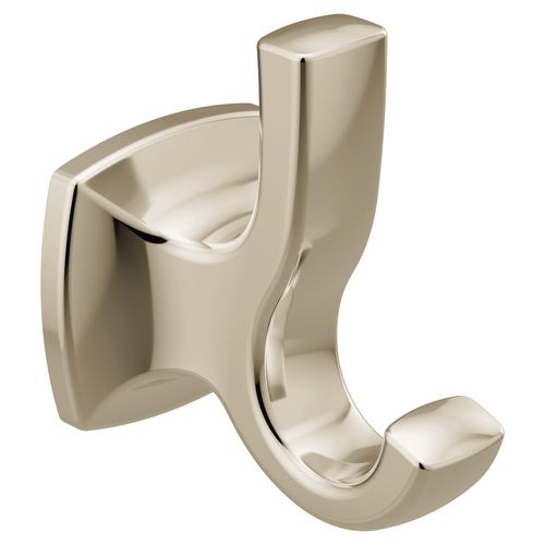 Main product image of Voss Double Robe Hook, YB5103NL (Polished Nickel)