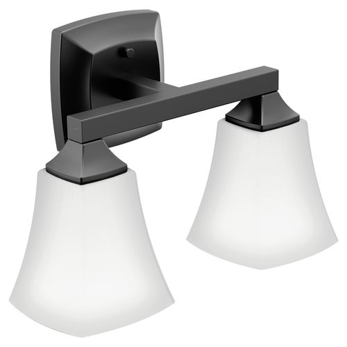 Main product image of Voss 2 Globe Bath Light, YB5162BL (Matte Black)