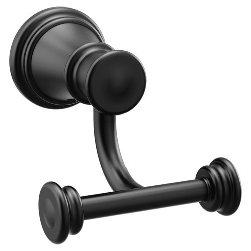 Main product image of Belfield Double Robe Hook (Matte Black), YB6403BL