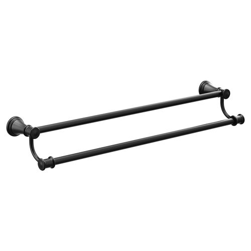 Main product image of Belfield 24" Double Towel Bar, YB6422BL (Matte Black)