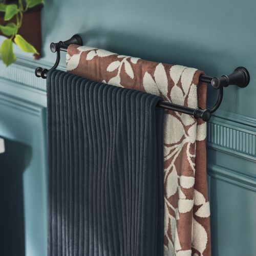 Main product image of Belfield 24" Double Towel Bar, YB6422BL (Matte Black)