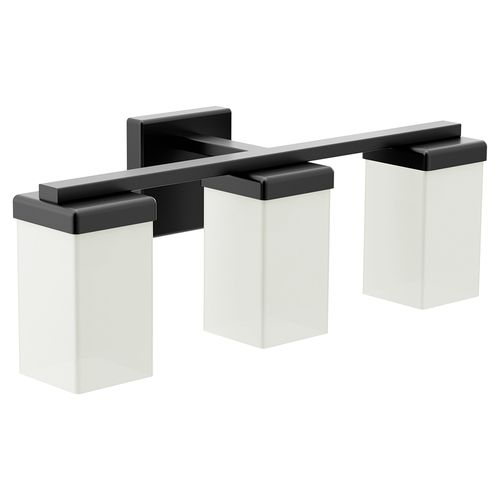 Main product image of 90 Degree 3 Globe Bath Light (Matte Black), YB8863BL