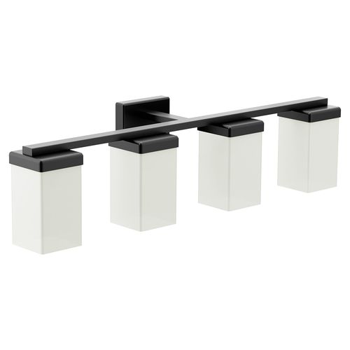 Main product image of 90 Degree 4 Globe Bath Light, YB8864BL (Matte Black)