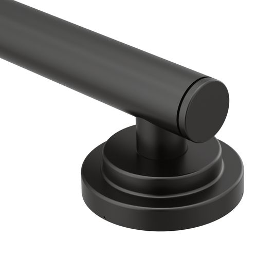 Main product image of Iso 12" Designer Grab Bar, YG0712BL (Matte Black)