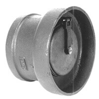 Main product image of 4" Z1091 Cast-Iron Flapper Type Backwater Valve