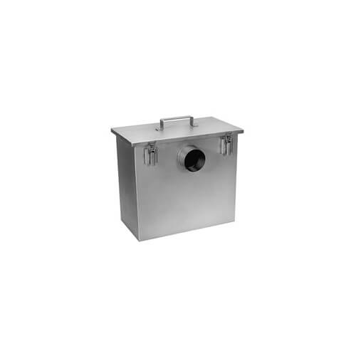 Main product image of ARC Fabricated Steel Solids Interceptor w/ Flush Cover 50 GPM (3" Inlet/Outlet)