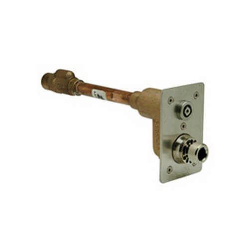 Main product image of Model Z1321XL 10", 3/4" Inlet Non-Freeze, Anti-Siphon Auto-Draining Exposed Ecolotrol Wall Hydrant, Lead Free