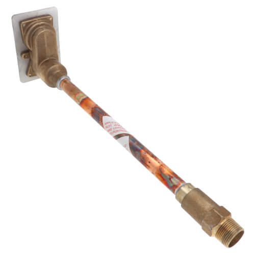Main product image of Model Z1321-CXL 14", 3/4" Inlet Non-Freeze, Anti-Siphon Auto-Draining Exposed Ecolotrol Wall Hydrant