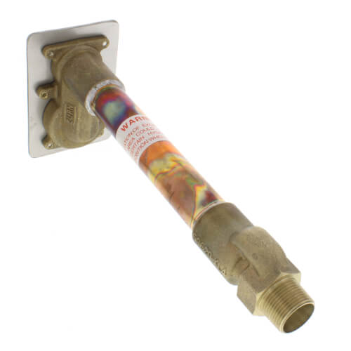 Main product image of Model Z1321XL 8", 3/4" Inlet Non-Freeze, Anti-Siphon Auto-Draining Exposed Ecolotrol Wall Hydrant