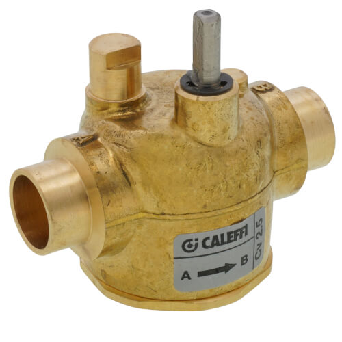 Main product image of 1/2" Sweat 2-way Valve Body 50 PSI 2.5Cv