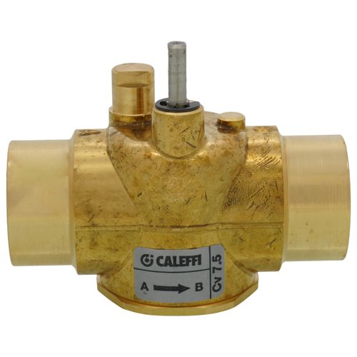 Main product image of 1" Sweat 2-way Straight Through Valve Body 20 psi, (7.5 Cv)