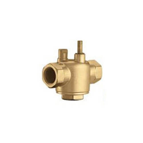 Main product image of Z-One 3/4" NPT, 3-Way Diverting Brass Valve Body, 30 PSI (3.5 Cv)