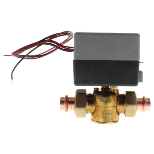 Main product image of 1/2" Press 2-Way Zone Valve w/ 18" Wire Leads, 3.5 Cv (24V)
