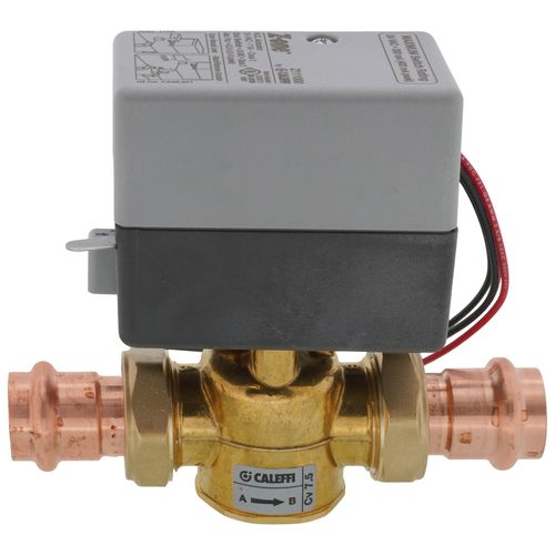 Main product image of 3/4" Press 2-Way Zone Valve w/ Aux. Switch 7.5 Cv (24V)