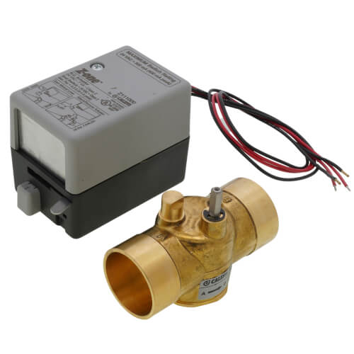 Main product image of Z4 1-1/4" Sweat 2-Way Zone Valve w/ Aux. Switch 7.5 Cv (24V)
