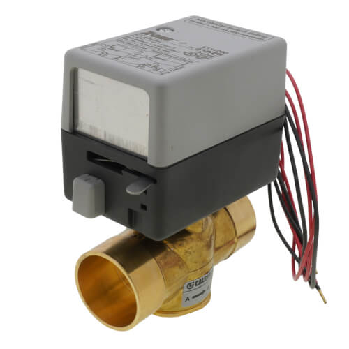 Main product image of Z4 1-1/4" Sweat 2-Way Zone Valve w/ Aux. Switch 7.5 Cv (24V)