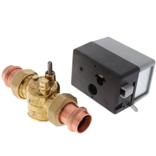 Main product image of Z5 3/4" Press 2-Way Zone Valve w/ (2) 3/4" Press Fittings 7.5 Cv (24V)