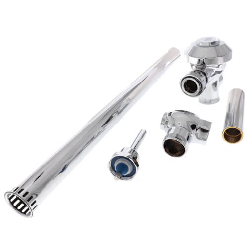 Main product image of 1.28 GPF Aquaflush Exposed Manual Diaphragm Flush Valve with Top Spud (27" Rough-In)