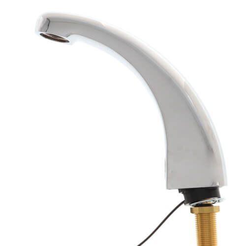 Main product image of 1.5 GPM AquaSense "A" Battery Lav Faucet w/ Cover Plate, 8" Centers, and Temperature Mixing Valve (Lead Free), Z6913-XL-CP8-MV
