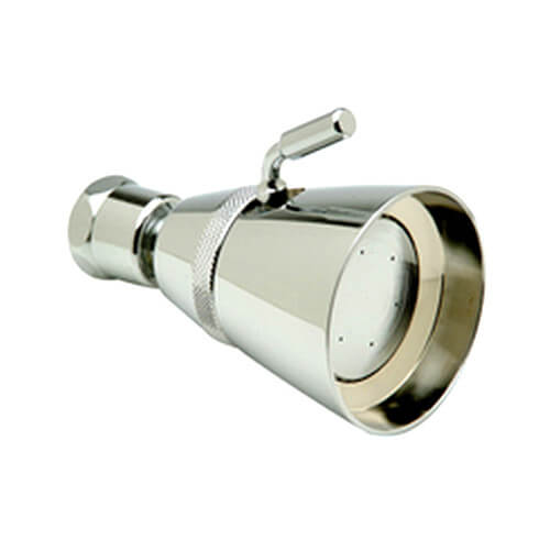Main product image of Temp-Gard Large Brass Water Saver Flow Control Shower Head, 1.5 GPM
