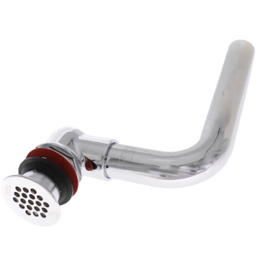 Main product image of Chrome Plated Cast Brass Offset Lavatory Strainer
