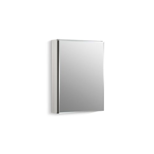 Main product image of 20" W x 26" H Aluminum Single-Door Medicine Cabinet with Mirrored Door, K-CB-CLC2026FS