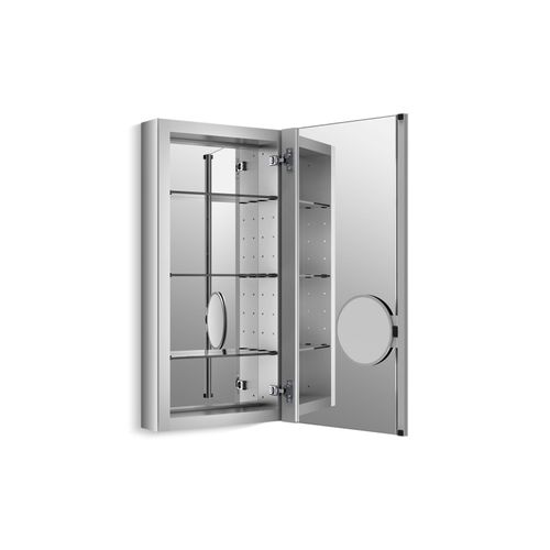 Main product image of Verdera 15" W x 30" H Slow-Close Single-Door Medicine Cabinet with Mirrored Door